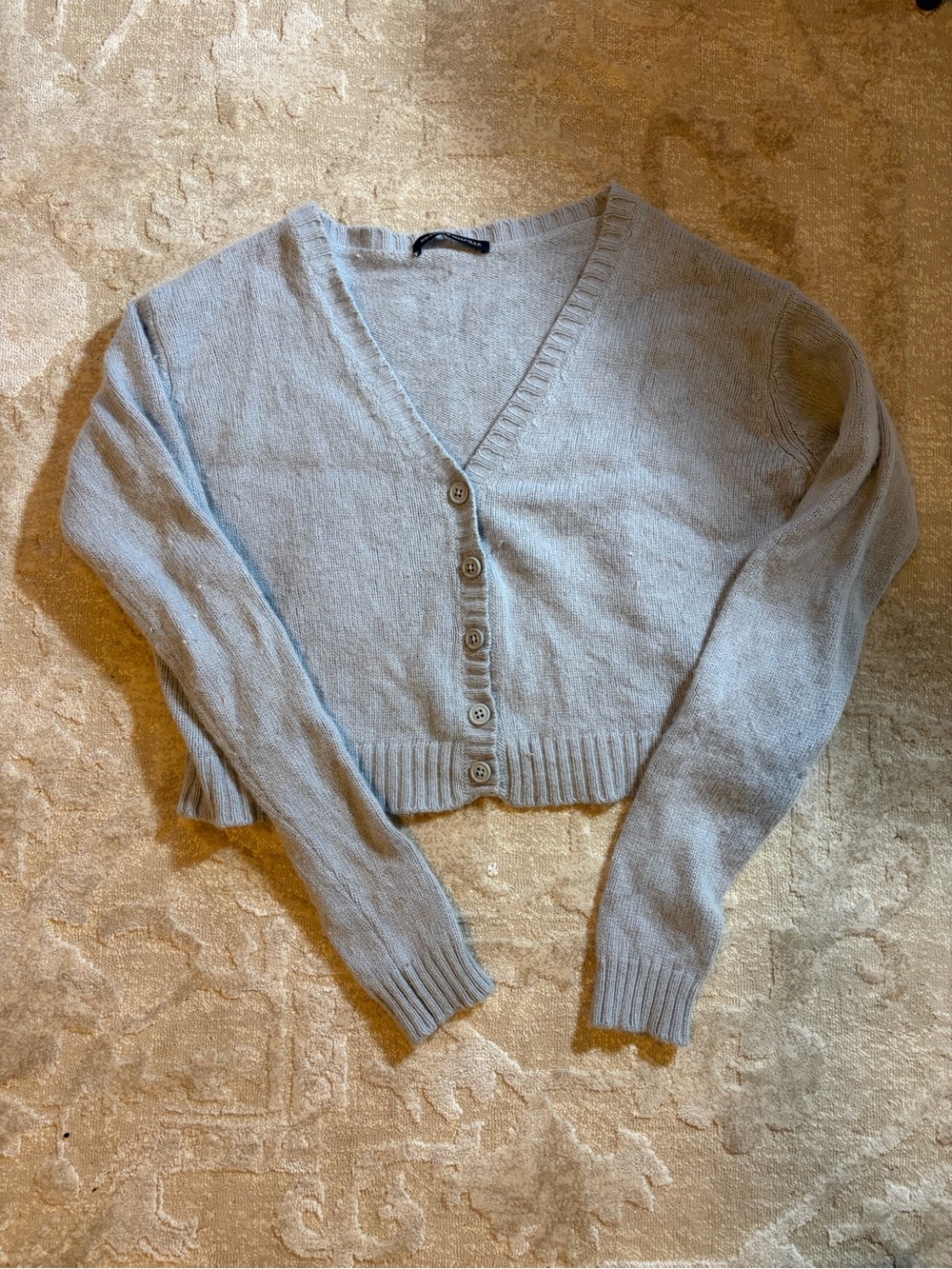 Brandy Melville baby blue cardigan